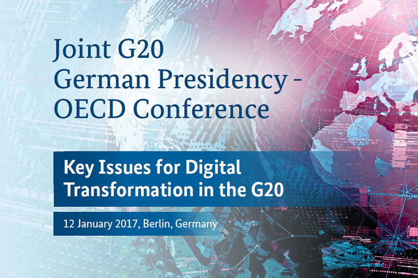Keyvisual of the Joint G20 German Presidency-OECD Conference