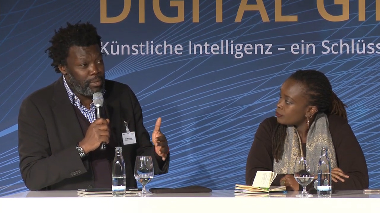 Standbild aus Video Digital-Gipfel 2018: Die Zukunft von Künstlicher Intelligenz in Afrika