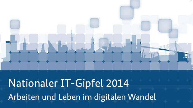 Keyvisual des IT-Gipfels 2014 