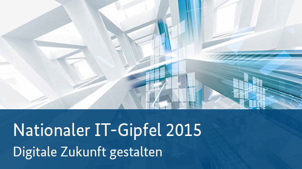 Keyvisual des IT-Gipfels 2015