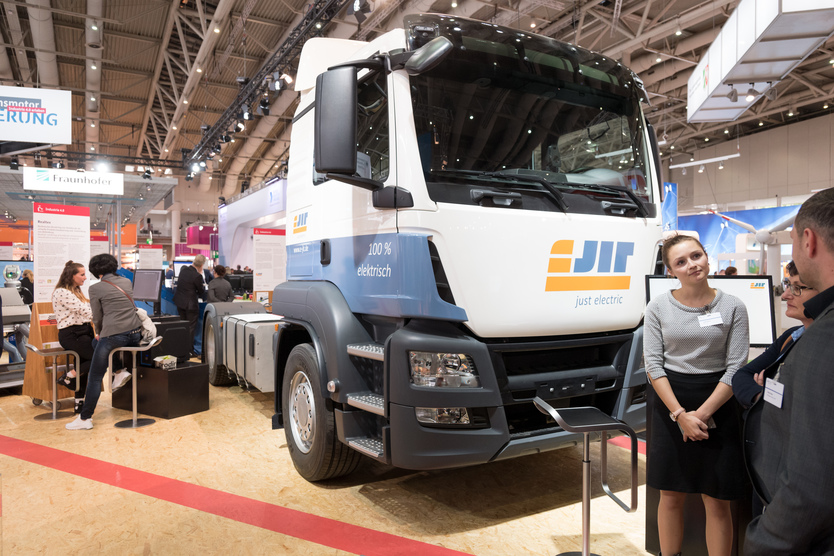 Mit dem Projekt eJIT wird gezeigt, dass sich der umweltfreundliche e-Antrieb auch für Just-in-Time Güterverkehr eignet.
