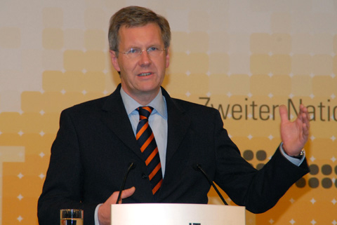 Ministerpräsident Christian Wulff; Quelle: BMWi