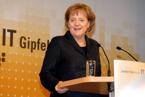 Rede Bundeskanzlerin Dr. Angela Merkel; Quelle: BMWi