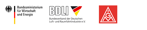 Logos BMWi, BDLI und IGM