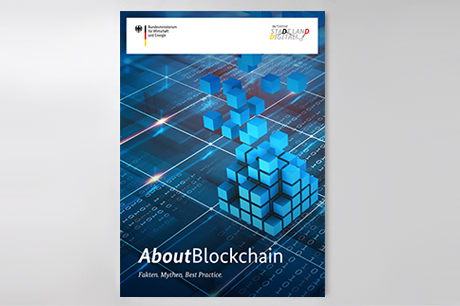 Cover der Publikation About Blockchain