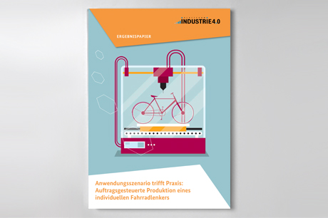 Cover der Publikation "Auftragsgesteuerte Produktion eines individuellen Fahrradlenkers"