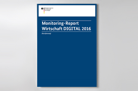 Cover der Publikation Monitoring-Report Wirtschaft DIGITAL 2016