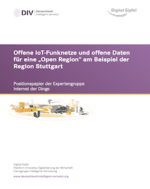 Offene IoT-Funknetze und offene Daten für eine "Open Region" am Beispiel der Region Stuttgarte