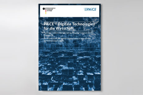 Cover der Publikation Digitale Technologien für die Wirtschaft (PAiCE)