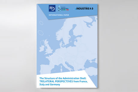 Cover der Publikation "The Structure of the Administration Shell: TRILATERAL PERSPECTIVES from France, Italy and Germany"