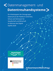 Cover der Publikation "Datenmanagement- und Datentreuhandsysteme"