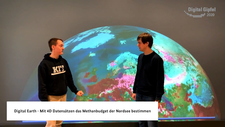 Screenshot aus dem Video: Mit 4D Datensätzen Methanabgabe der Nordsee bestimmen