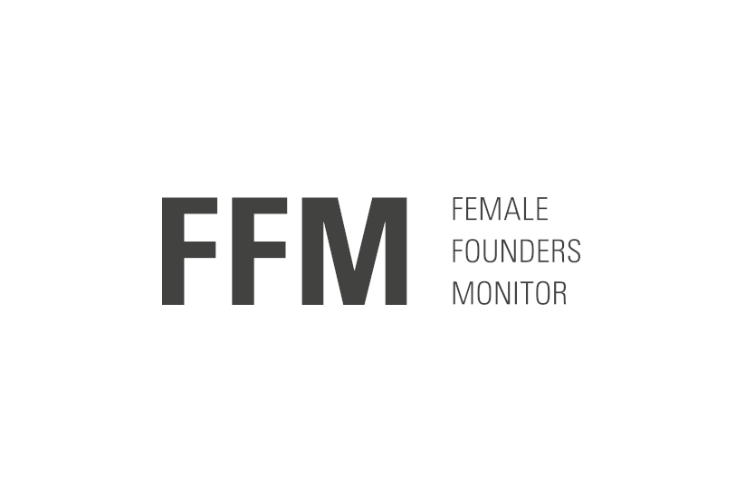 Diese Grafik zeigt das Logo des Female Founders Monitor 