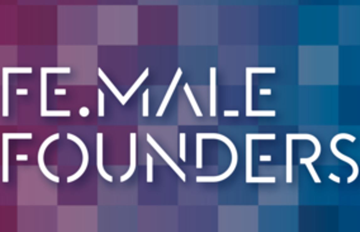 Podcast-Logo auf FE.MALE FOUNDERS