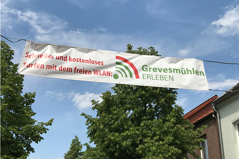 Banner in Grevesmühlen
