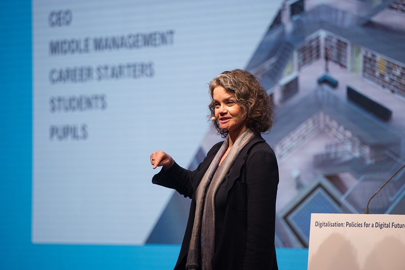Claudia Nemat, a member of the board at Deutsche Telekom AG, held a keynote speech which addressed these issues.