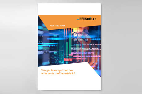Cover: Changes to competition law in the context of Industrie 4.0